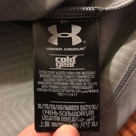 Under Armor Gray Half Zip Jacket, EUC, XL - Picture 7 of 13